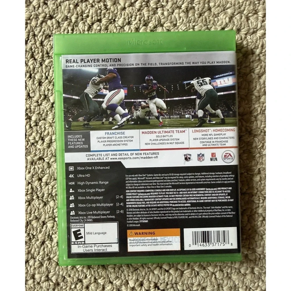 Madden NFL 19 - Xbox One Game